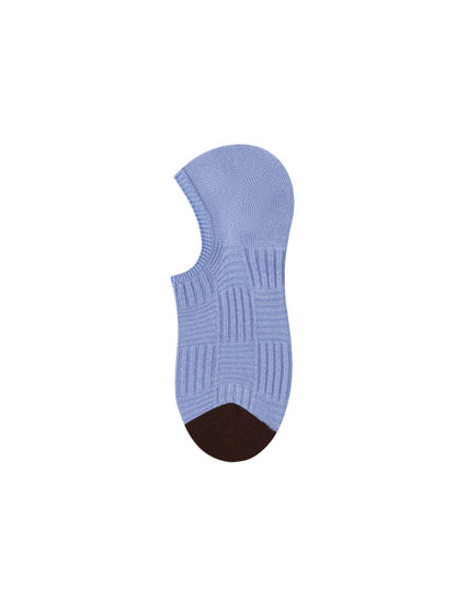 Rufia - Striped Colorblock Fashion No-Show Socks