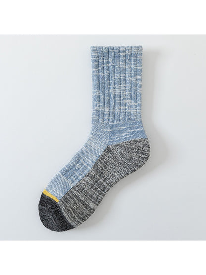 Rufia - Mixed Knit Crew Socks