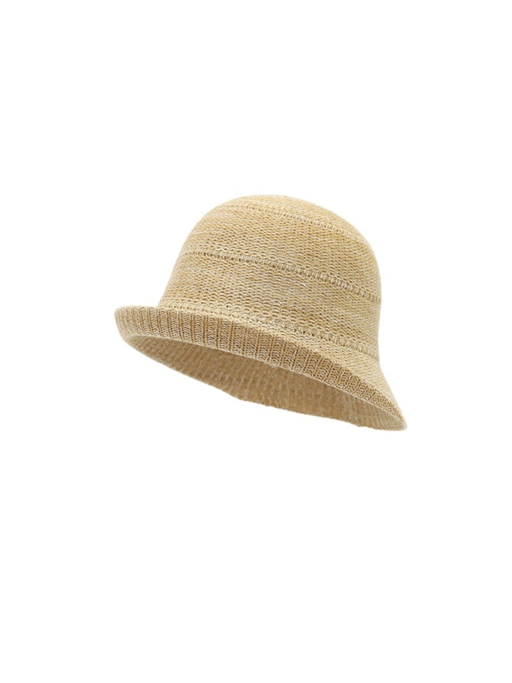 Lightweight Soft Knit Bucket Hat