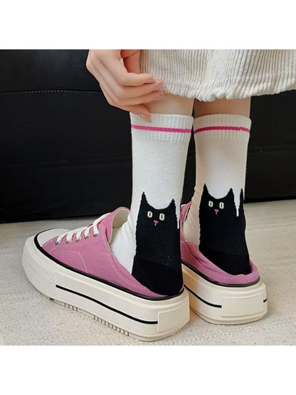 Rufia - Cute Animal Pattern Crew Socks product image 2