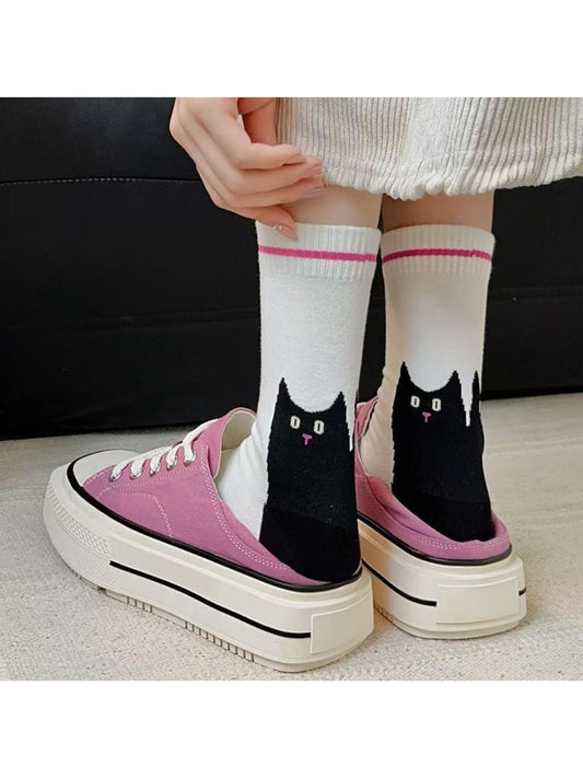 Rufia - Cute Animal Pattern Crew Socks product image 2