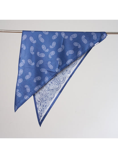 Scarvii - Paisley Double Sided Print Triangle Bandana
