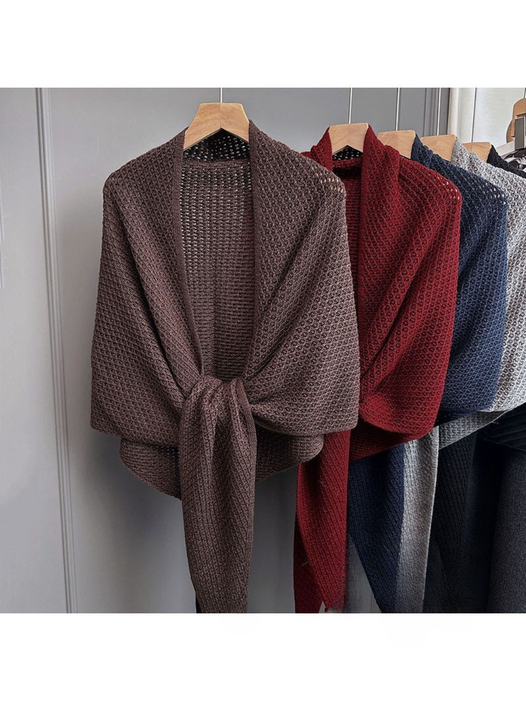 Scarvii - Cozy Open-Weave Winter Wrap