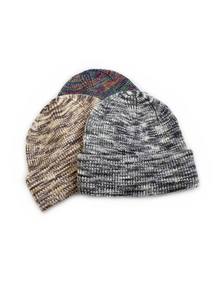 Haila - Soft Marled Foldover Knit Beanie