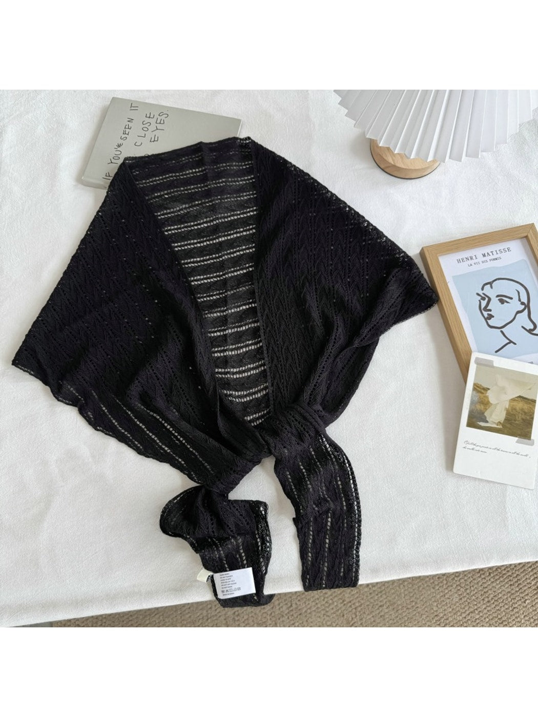 Scarvii - Simple Openwork Triangle Scarf