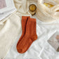 Rufia - Thick Cable Knit Winter Warm Socks