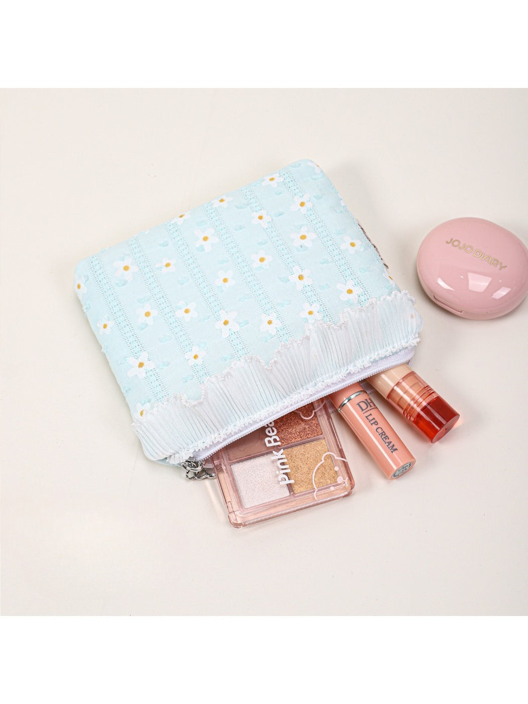 Cosbai - Daisy Ruffle Mini Pouch