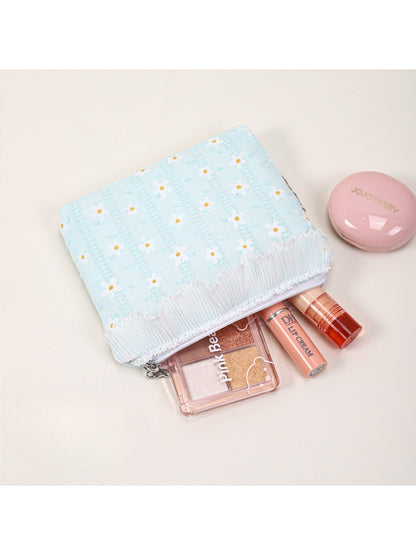 Cosbai - Daisy Ruffle Mini Pouch