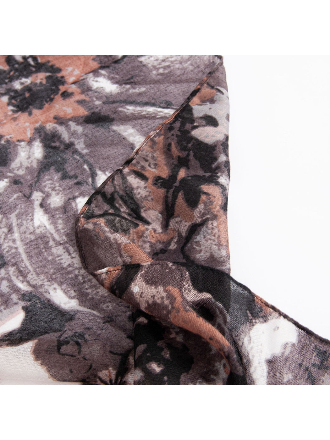 Scarvii - Earth Tone Abstract Print Scarf