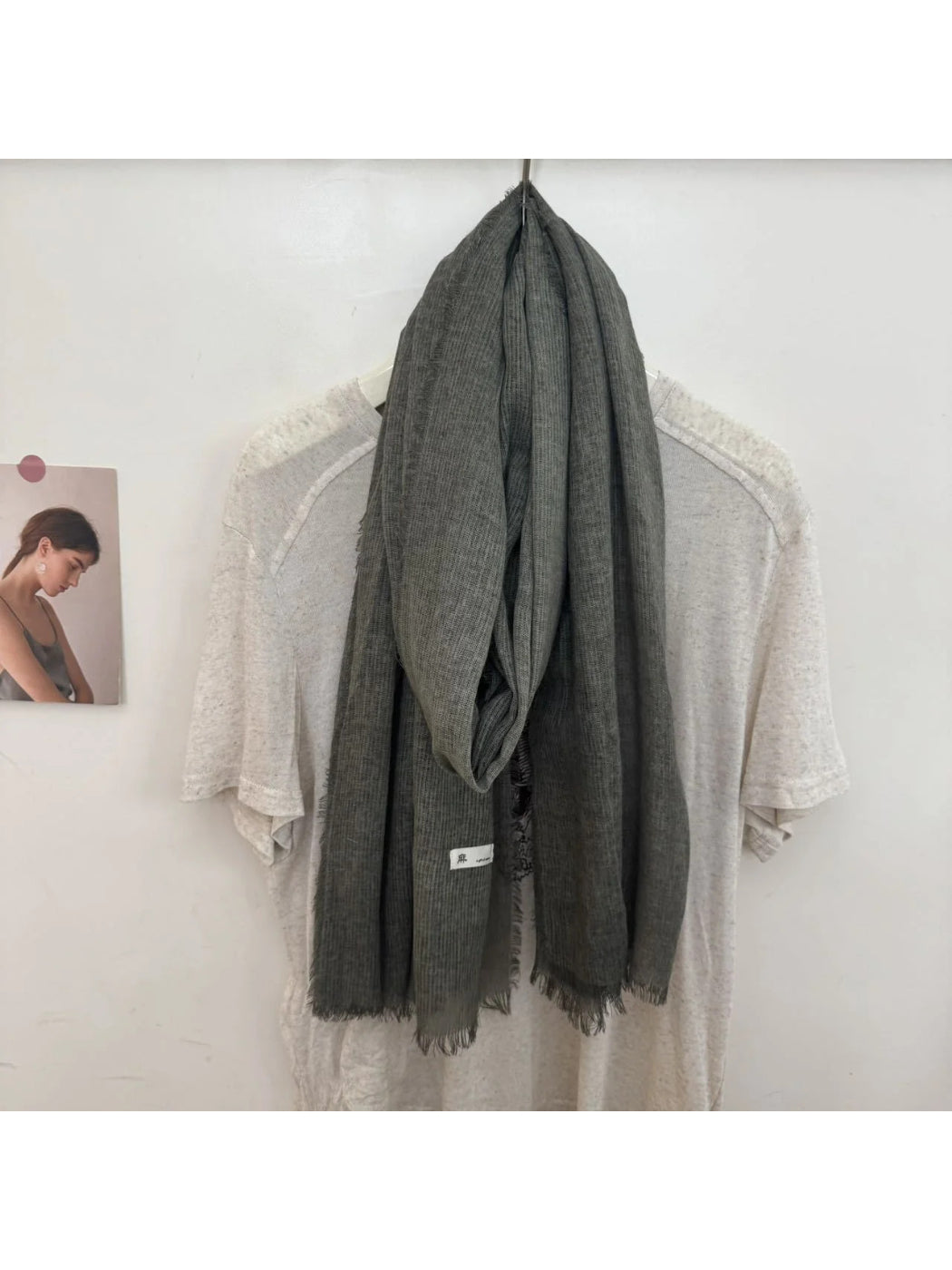 Scarvii - Fringed Edge Scarf