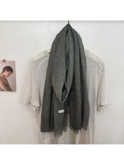 Scarvii - Fringed Edge Scarf