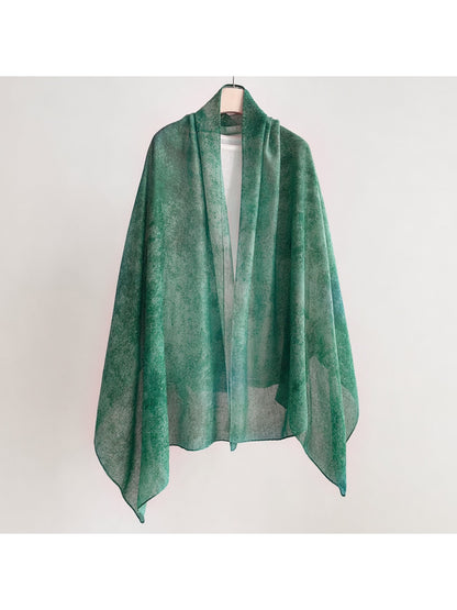 Scarvii - Elegant Flowing Printed Summer Wrap Scarf