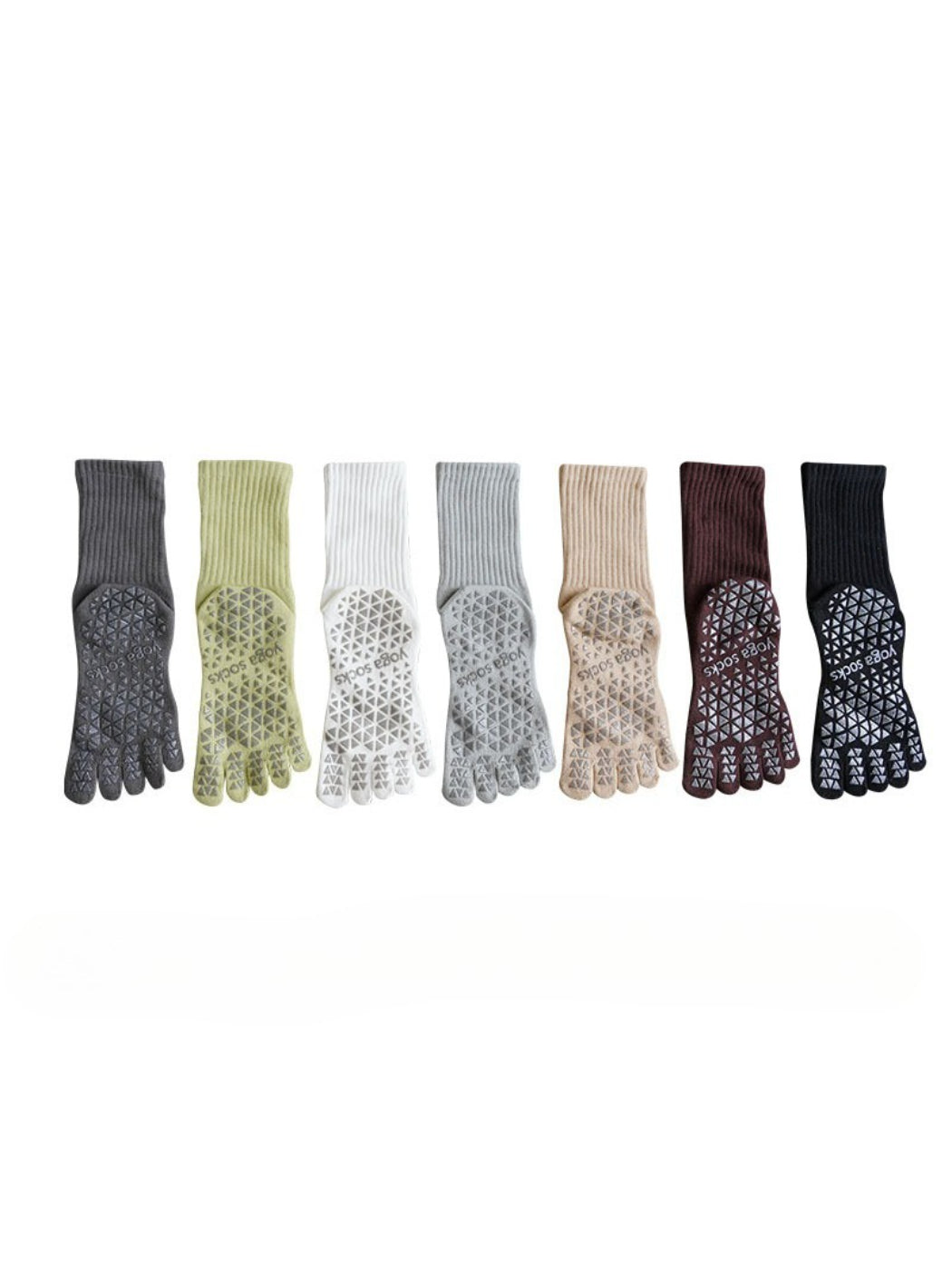 Rufia - Studio Grip High-Cuff Five-Toe Socks