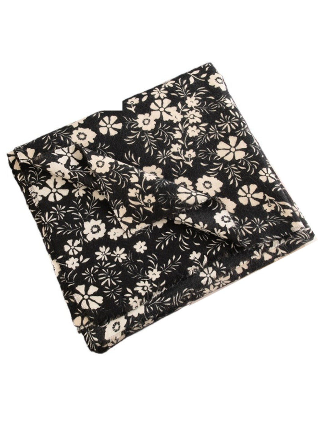 Scarvii - Winter Floral Print Scarf & Shawl