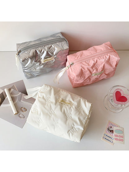 Cosbai Minimal Embossed Storage Makeup Bag product image