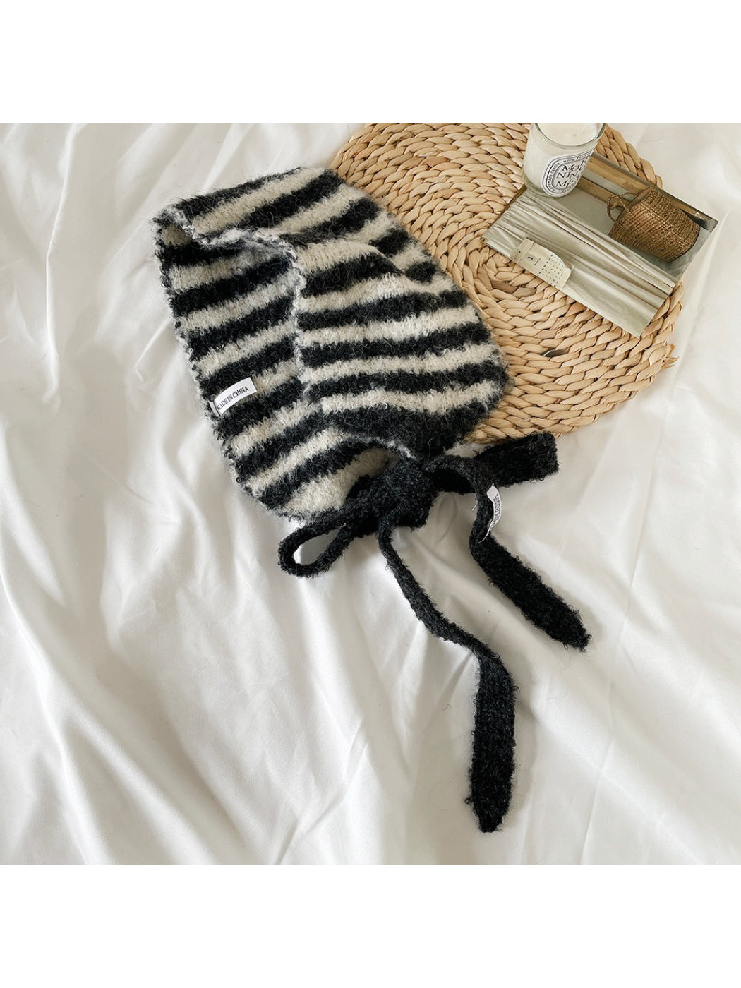 Scarvii - Cozy Winter Striped Knit Scarf