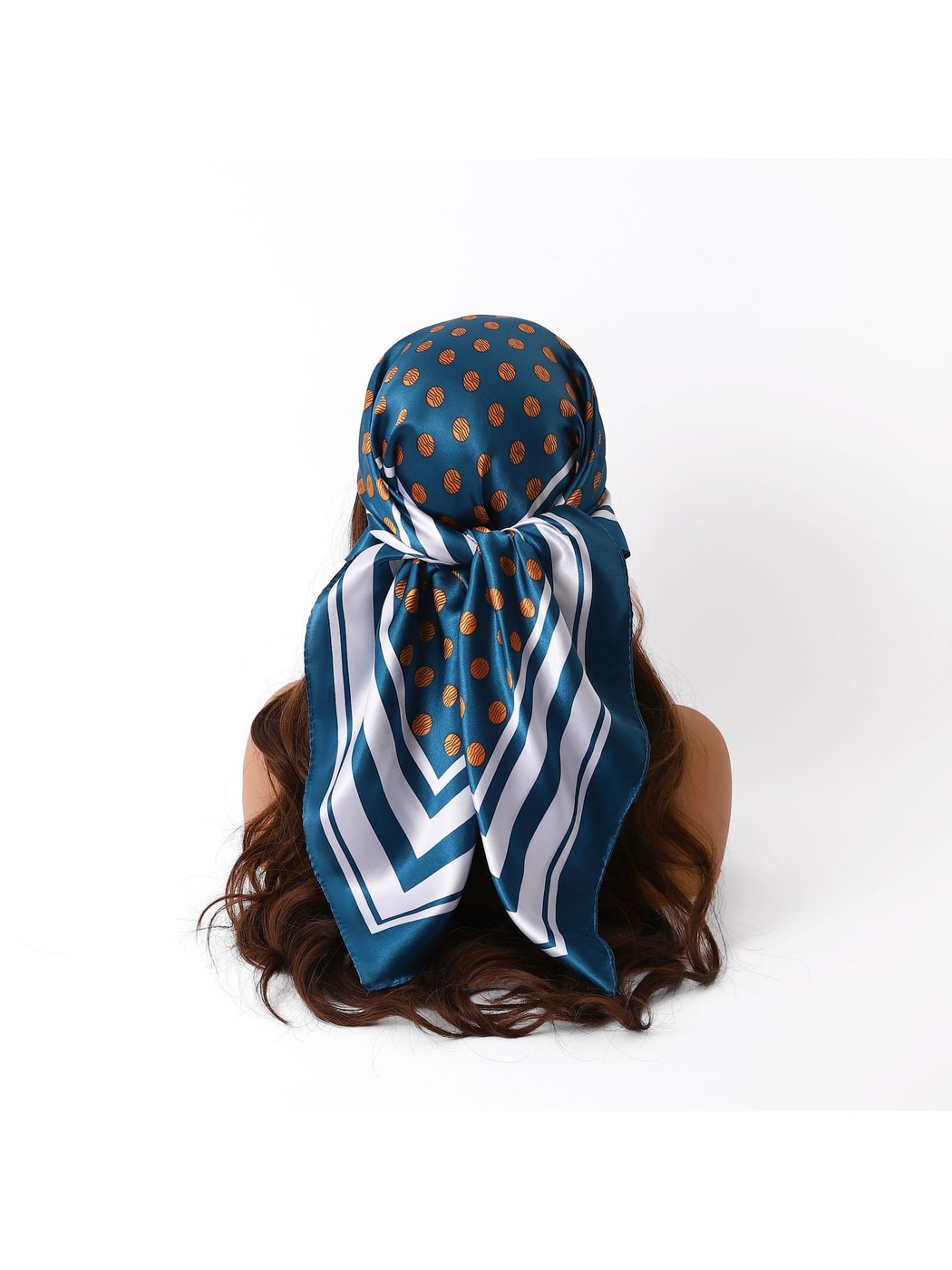 Scarvii - Elegant Polka Dot Neck Scarf