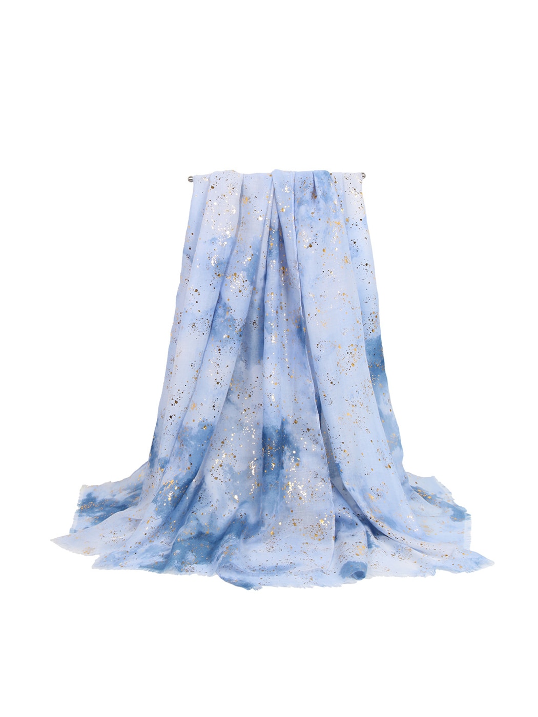 Scarvii - Watercolor Style Print Long Fashion Scarf
