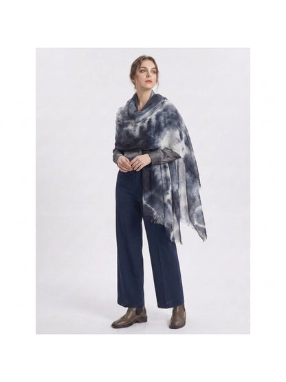 Scarvii - Abstract Tie-Dye Long Scarf