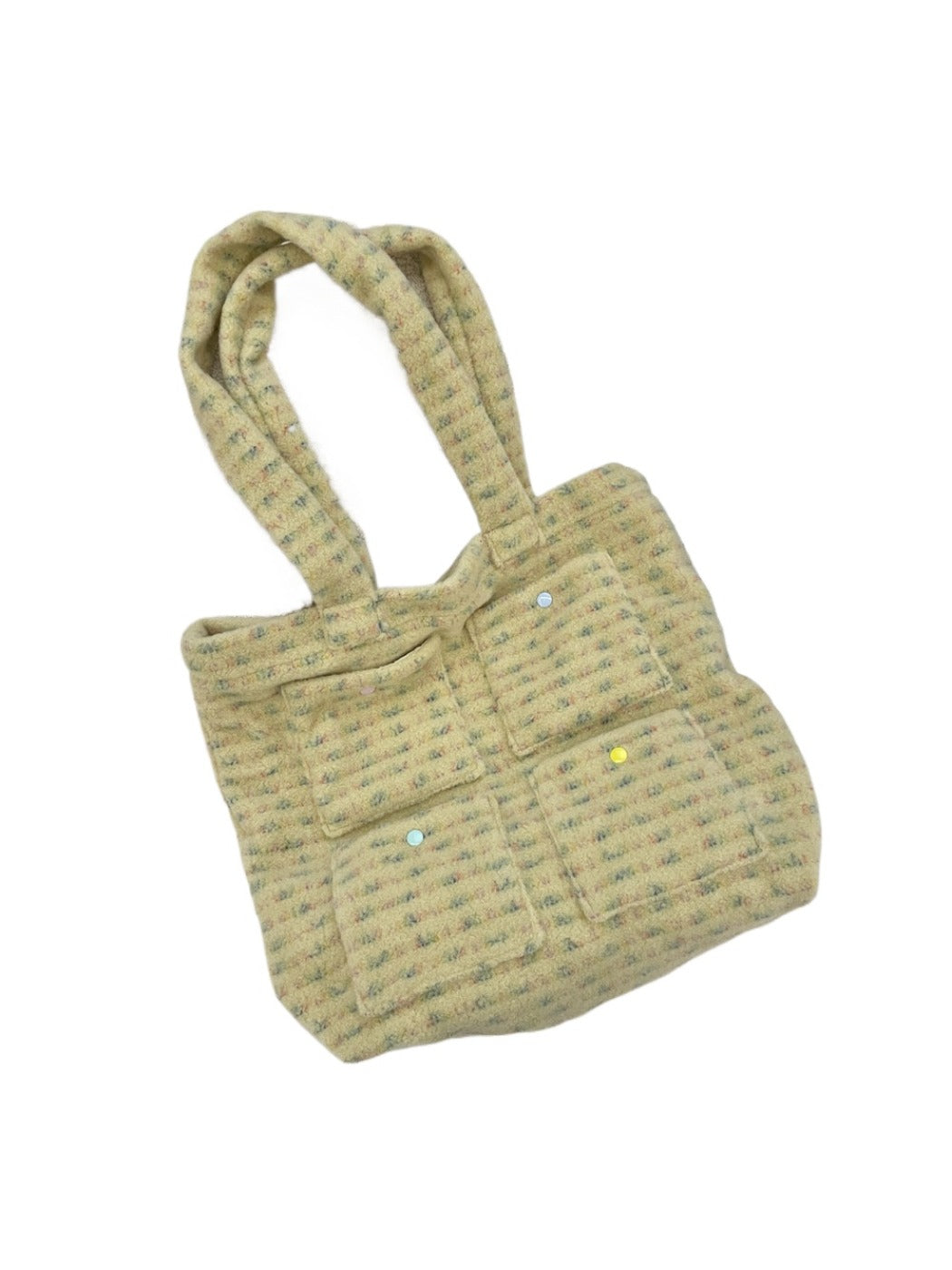 Cosbai – Plush Short Handle Shoulder Bag