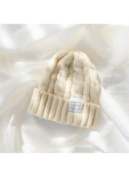 Haila - Cable Knit Cuffed Beanie