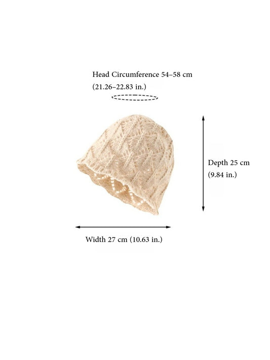 Haila – Crochet Beanie with Openwork Patterns