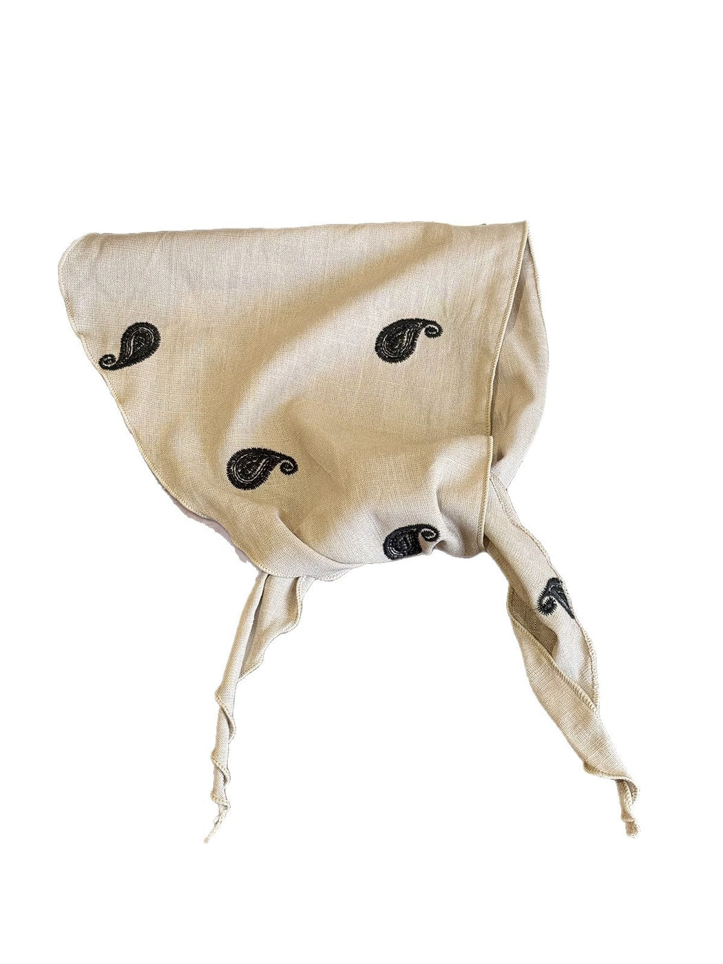 Scarvii - Simple Embroidered Triangle Scarf
