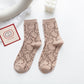 Rufia - Cartoon Cat Mid-Calf Socks