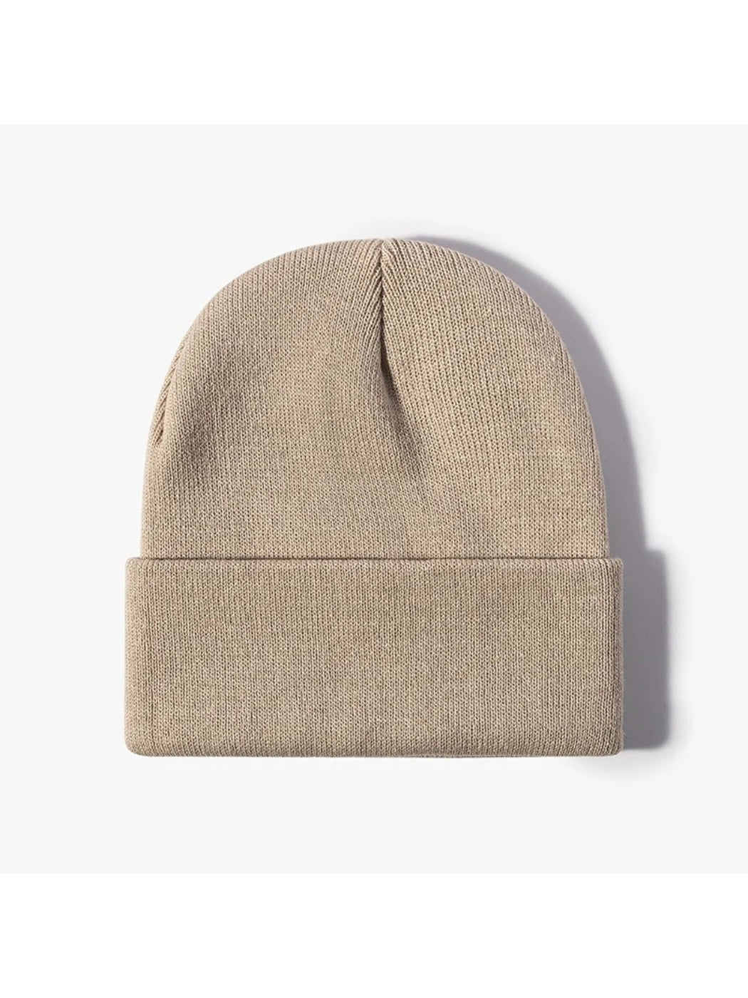 Haila - Solid Fine-Knit Cuffed Beanie