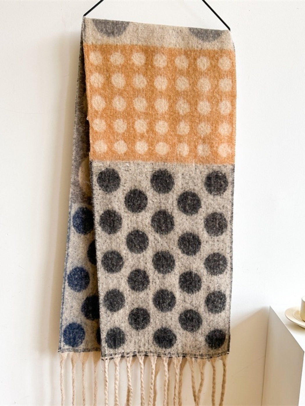 Scarvii - Bold Retro Polka Winter Scarf
