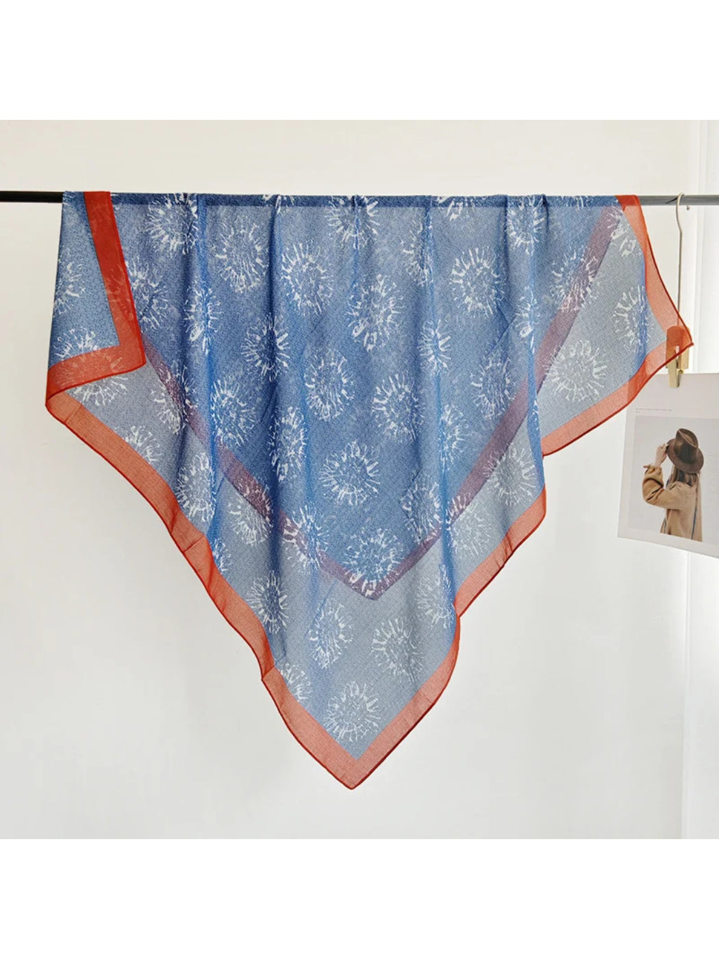 Scarvii - Paisley Sheer Square Scarf