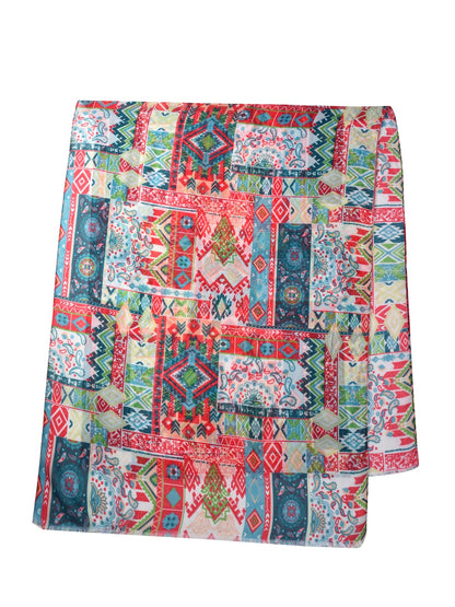 Scarvii – Boho Patchwork Print Scarf