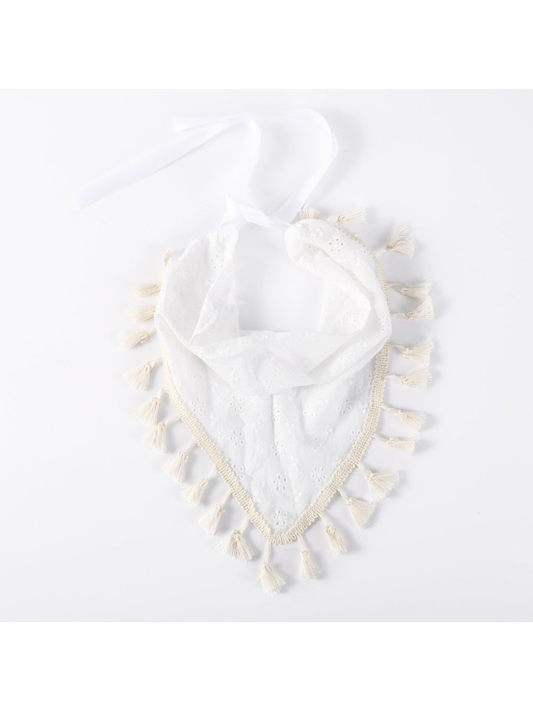 Scarvii Lace Floral Tassel Headband