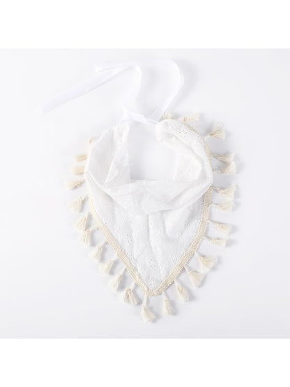 Scarvii Lace Floral Tassel Headband