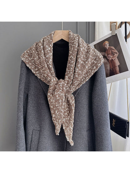 Scarvii - Modern Marled Triangle Wrap