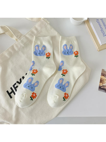 Rufia - Playful Illustration Crew Socks product image 6
