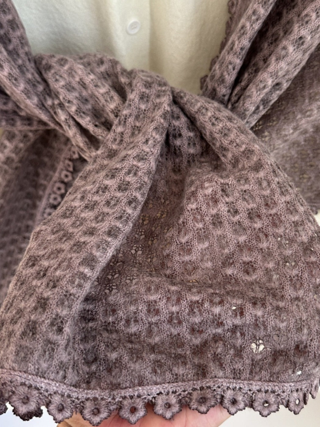 Scarvii - Cozy Versatile Minimalist Solid Color Warm Scarf