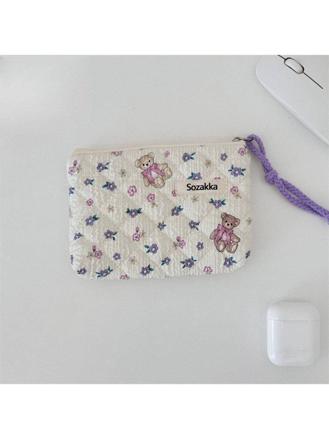 Cosbai - Soft Coin Purse & Pouch with Animals Pattern