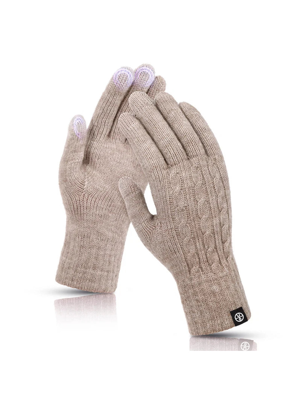 Gloving - Cable Knit Touchscreen Winter Gloves