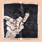 Scarvii - Square Scarf with Elegant Camellia Print