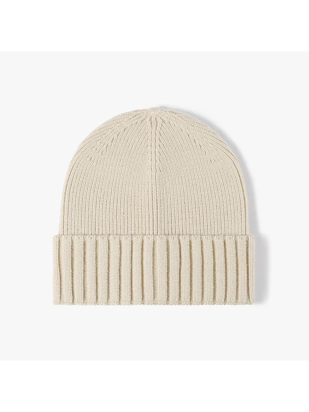 Haila - Classic Solid Ribbed Cuffed Beanie