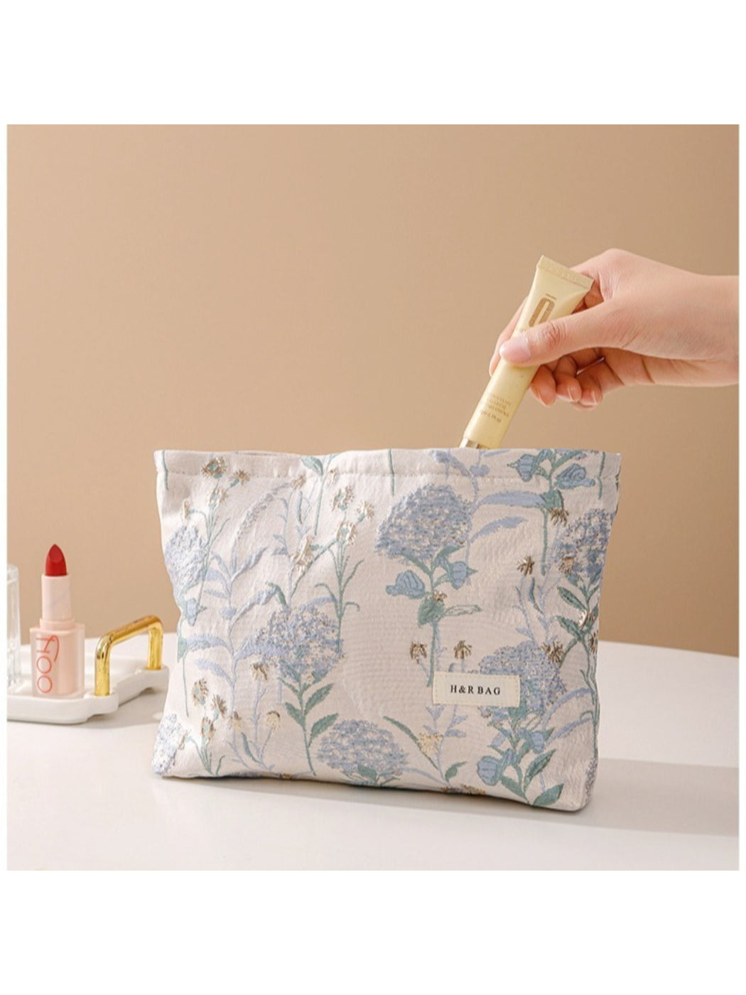 Cosbai - Botanical Floral Cosmetic Bag
