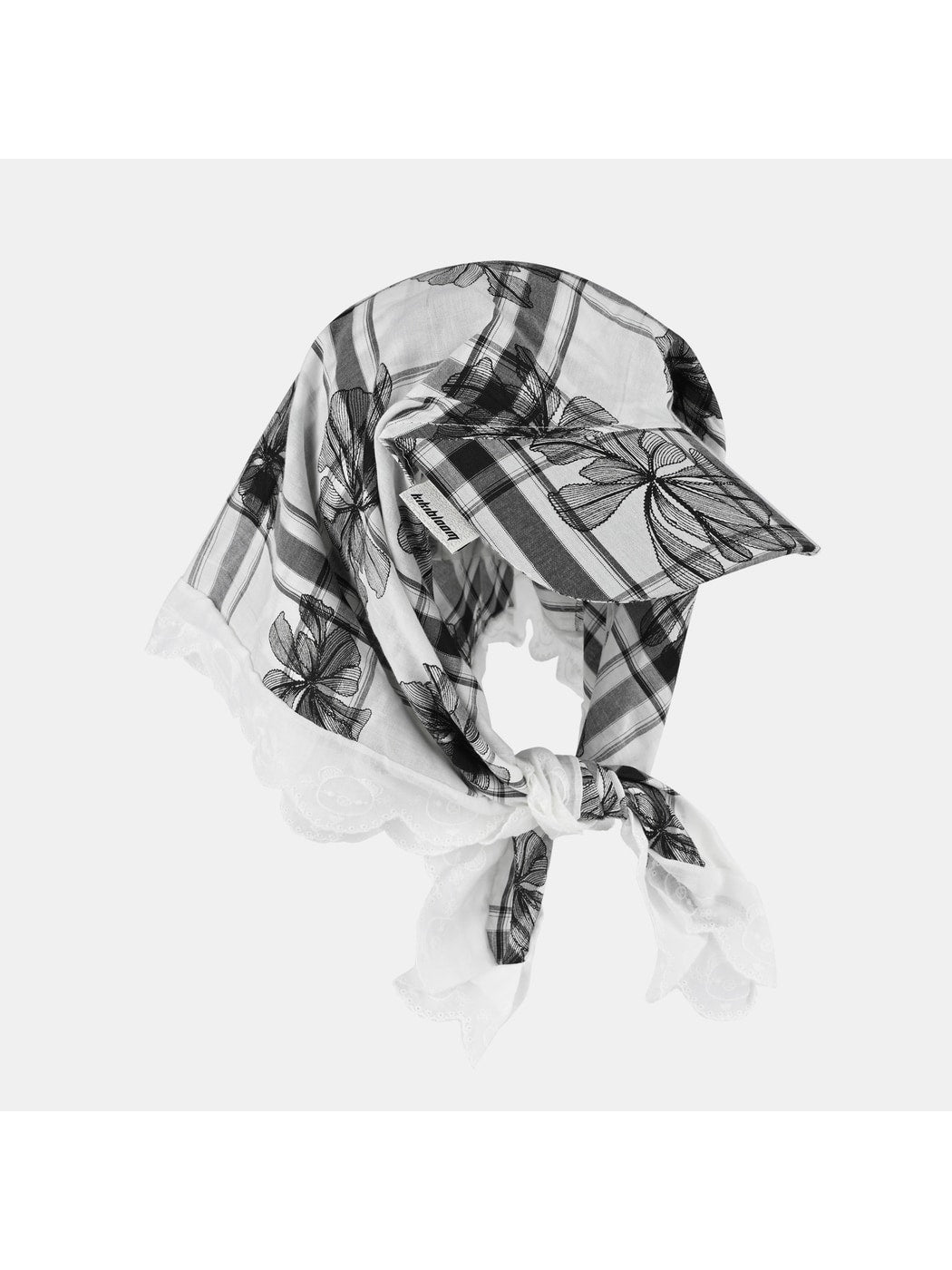 Haila - Floral Print Curved Brim Women's Headscarf Cap