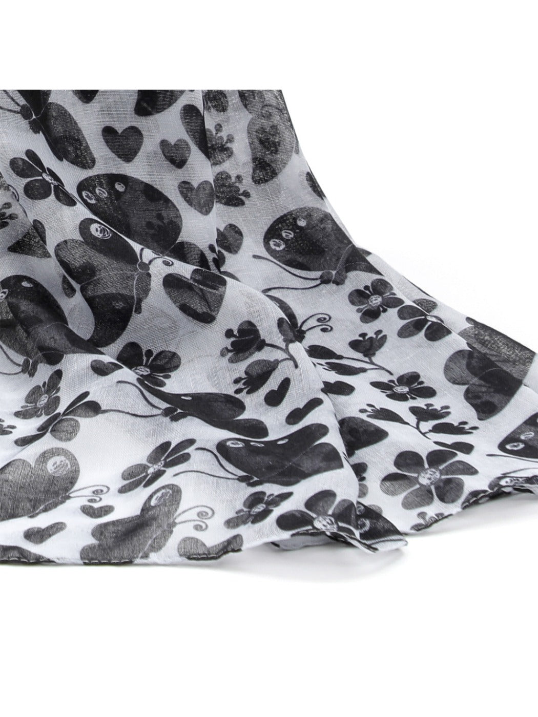 Scarvii - Butterfly Print Soft Christmas Gift Scarf