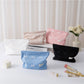 Cosbai - Embossed Bow Travel Makeup Storage Bag