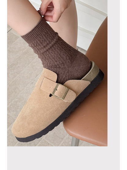 Rufia - Cozy Cable Texture Crew Socks