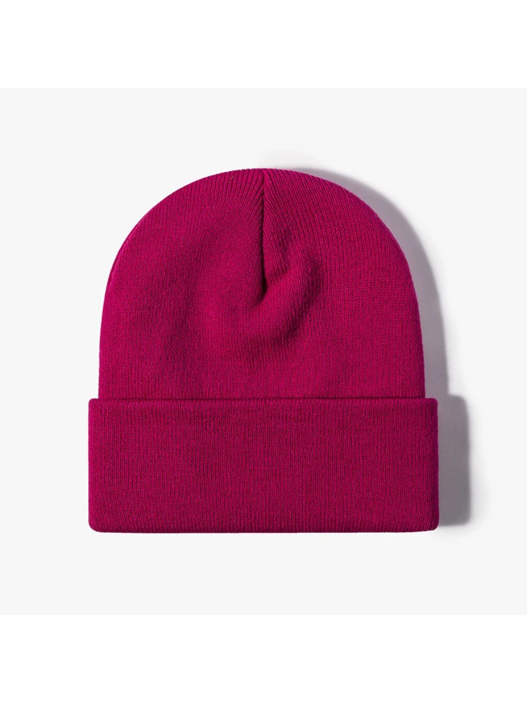 Haila - Solid Fine-Knit Cuffed Beanie