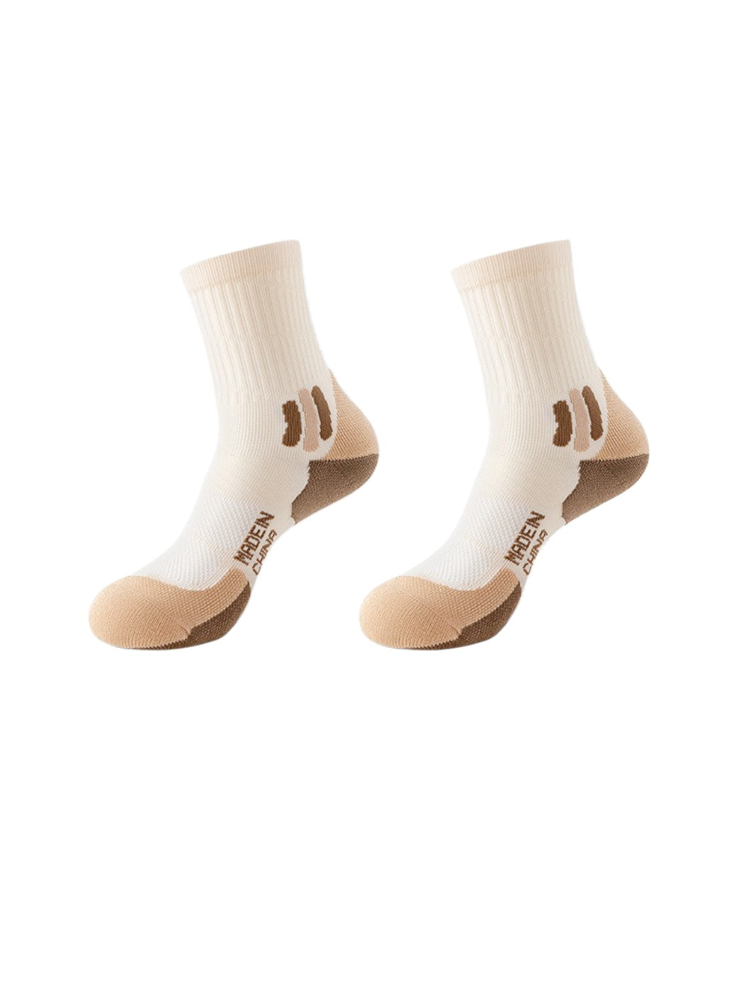 Rufia - Color Block Sport Cushion Crew Socks