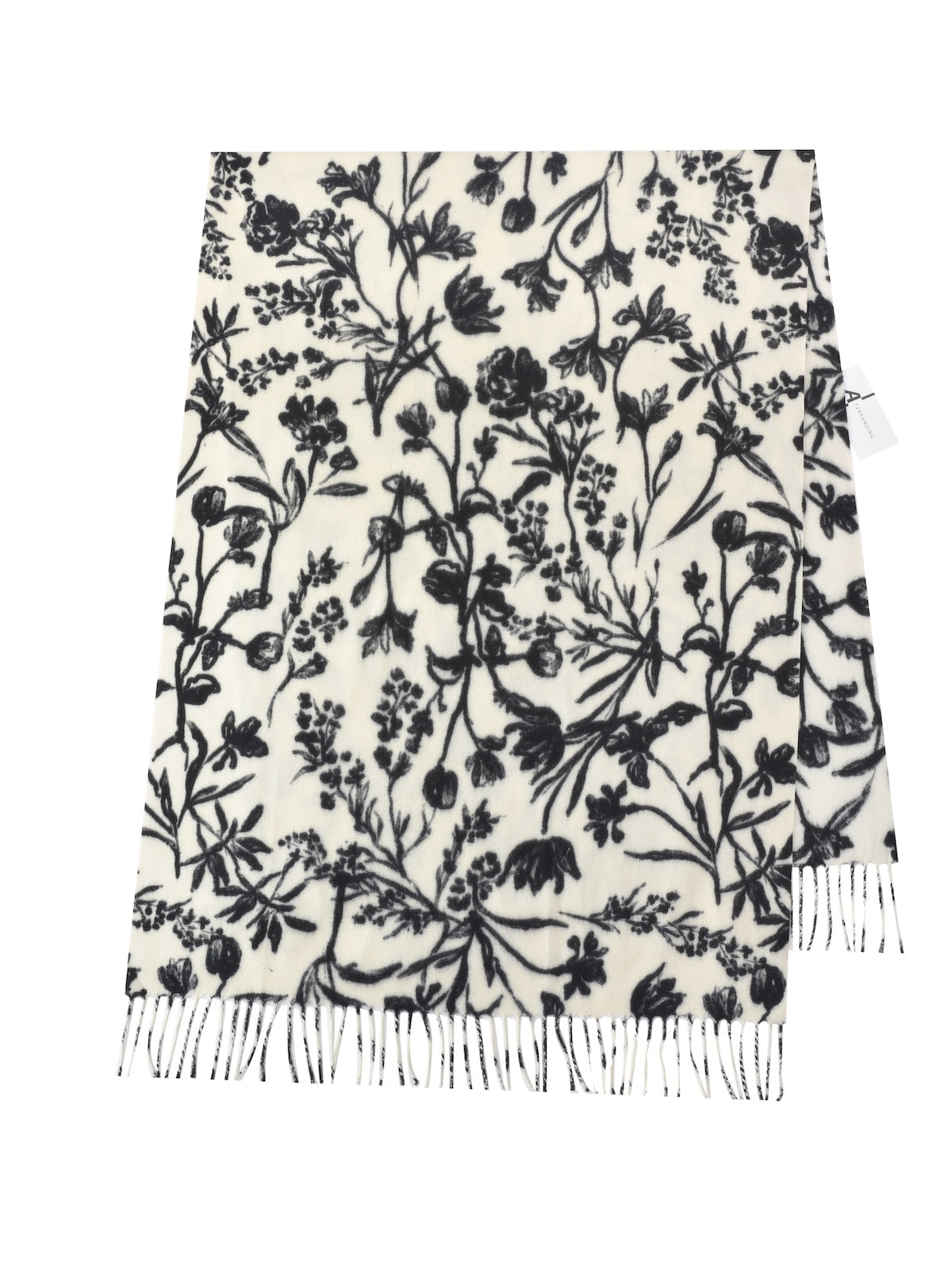 Scarvii - Floral Fringe Winter Scarf