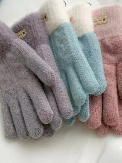 Gloving – Plush Knit Winter Gloves